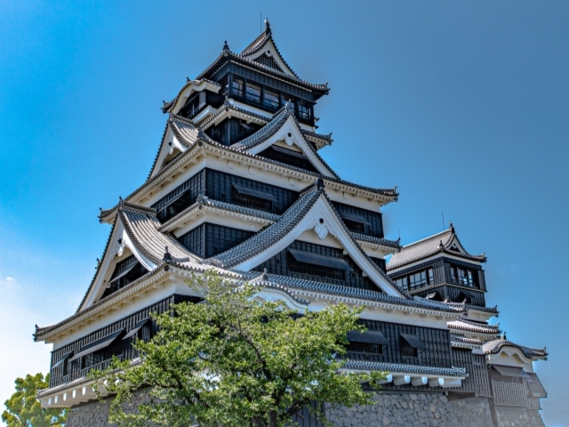 熊本県の風景：熊本城